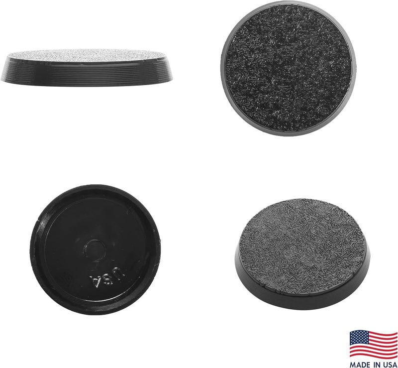 EasyPegs 25mm Textured Plastic Round Bases or 0.98inch Wargames Table Top Games 120 Count - Image 2
